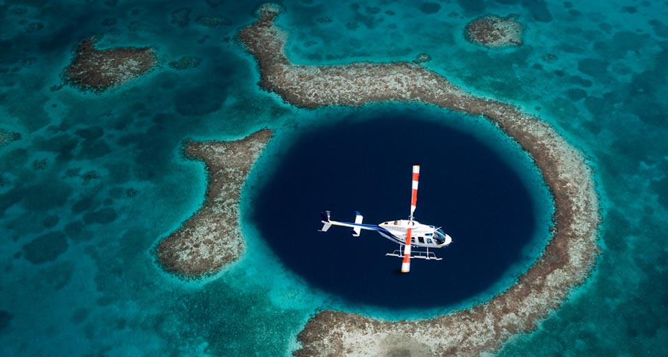 Le Great Blue Hole en Belize