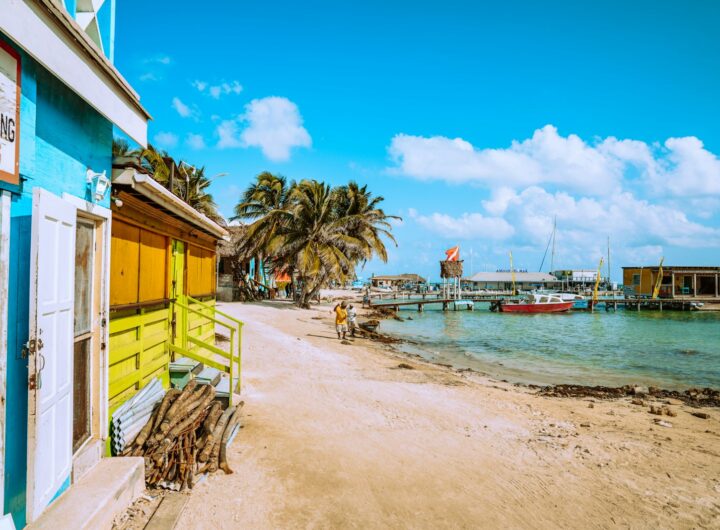 La plage en Belize