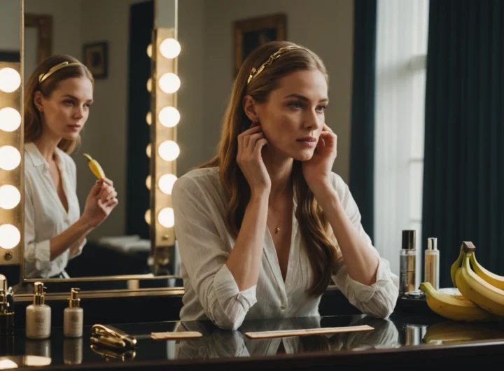 Accessoire capillaire : élégance avec la pince banane