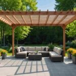 Pergolas modernes : l'élégance solaire pour vos jardins québécois