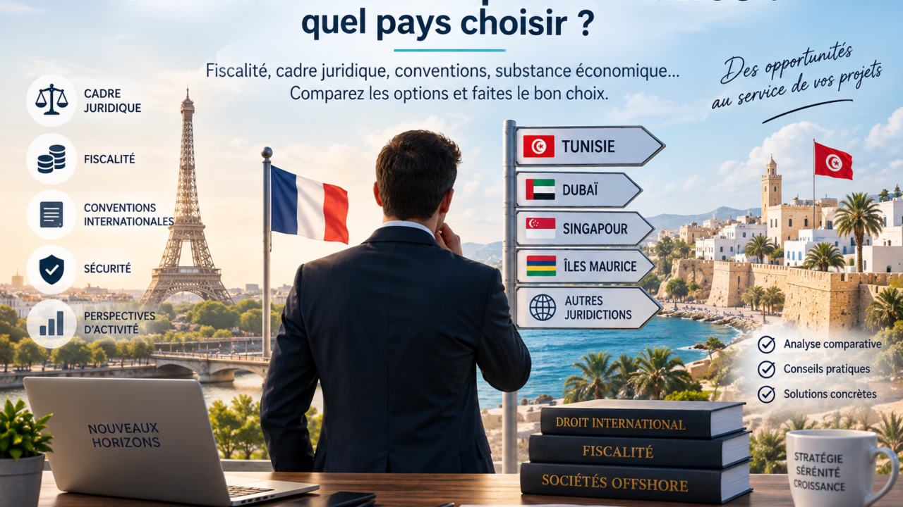 Entrepreneur français comparant plusieurs juridictions pour créer une société offshore depuis la France