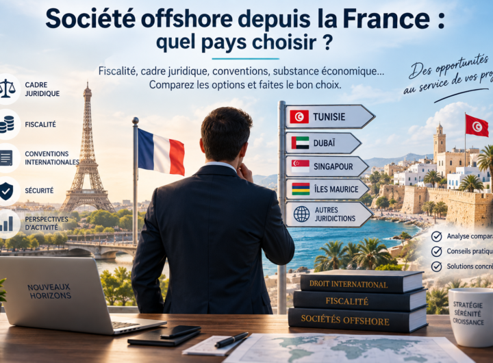 Entrepreneur français comparant plusieurs juridictions pour créer une société offshore depuis la France